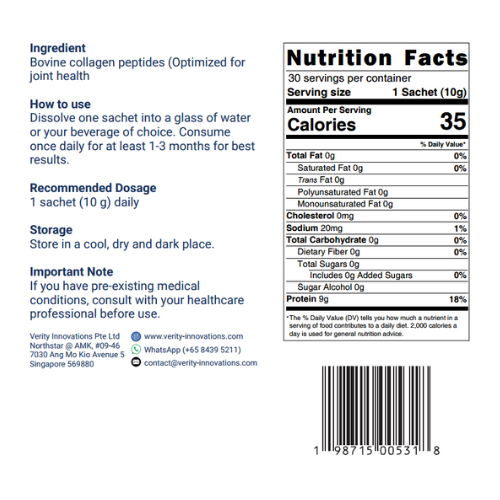 COLLIAGE Clinically Proven Collagen for Joints